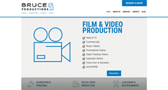Desktop Screenshot of bruceproductions.com